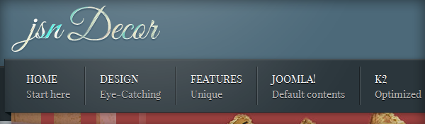 Main Menu Rich Text